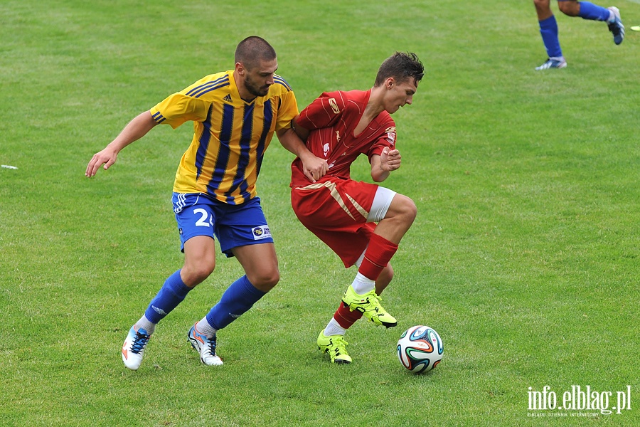 Olimpia Elblg - Lechia II Gdask 3:2 (1:1) , fot. 55