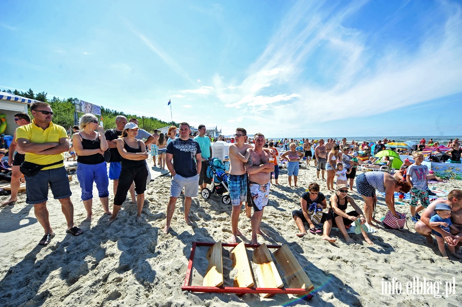 Pierwszy dzień Mistrzostw Krajów Nadbałtyckich na plaży w Krynicy Morskiaj, fot. 51