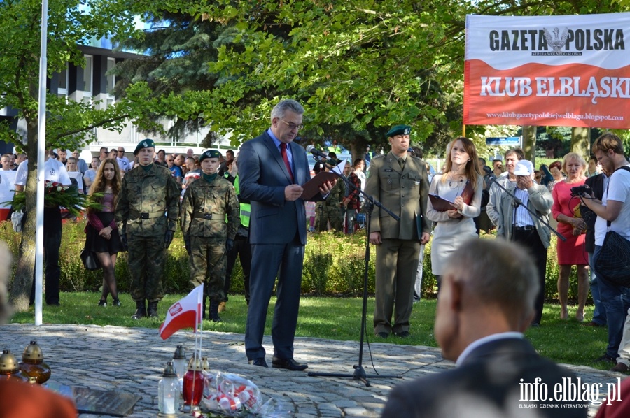 Elblskie uroczystoci w 71. rocznic Powstania Warszawskiego, fot. 13