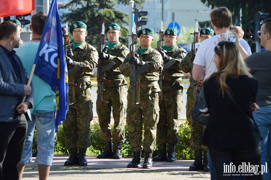 Elblskie uroczystoci w 71. rocznic Powstania Warszawskiego, fot. 26