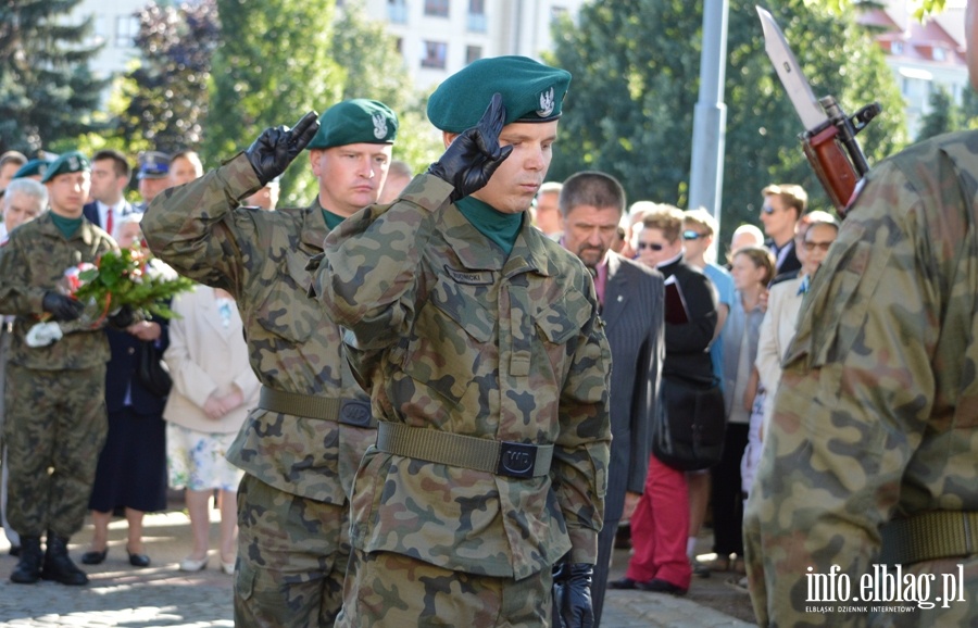 Elblskie uroczystoci w 71. rocznic Powstania Warszawskiego, fot. 35