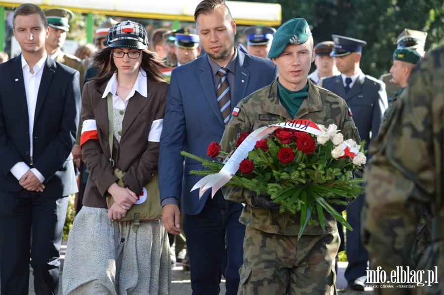 Elblskie uroczystoci w 71. rocznic Powstania Warszawskiego, fot. 39