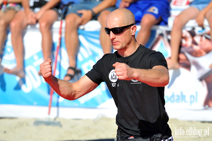 Pierwszy dzień Mistrzostw Krajów Nadbałtyckich na plaży w Krynicy Morskiaj, fot. 135