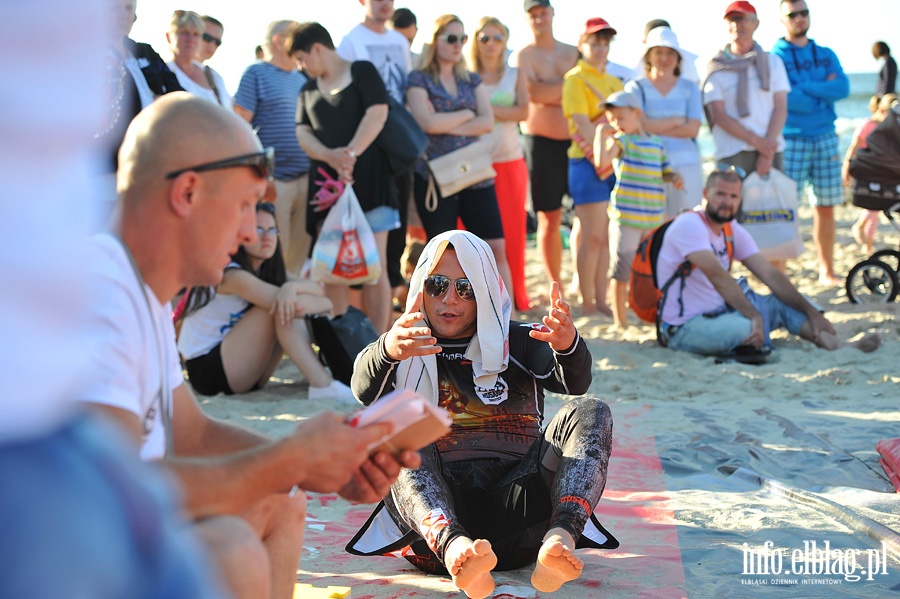 Pierwszy dzień Mistrzostw Krajów Nadbałtyckich na plaży w Krynicy Morskiaj, fot. 230