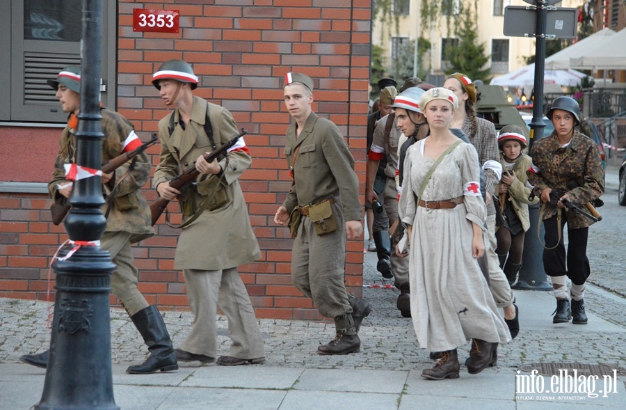 Inscenizacja Powstania Warszawskiego na elbląskiej Starówce, fot. 25
