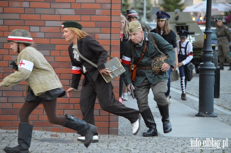 Inscenizacja Powstania Warszawskiego na elblskiej Starwce, fot. 27