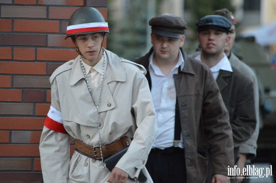 Inscenizacja Powstania Warszawskiego na elblskiej Starwce, fot. 32