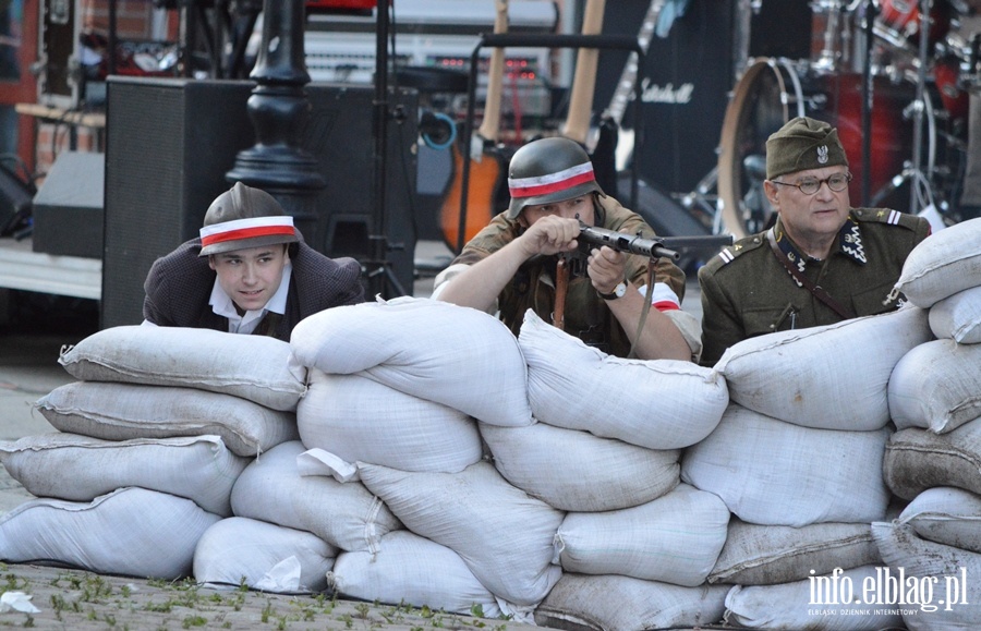 Inscenizacja Powstania Warszawskiego na elblskiej Starwce, fot. 38