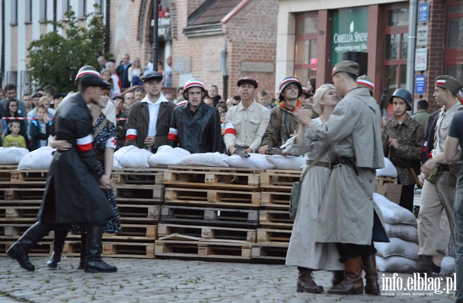 Inscenizacja Powstania Warszawskiego na elblskiej Starwce, fot. 46