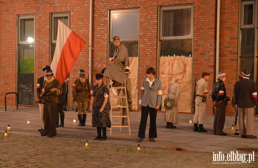 Inscenizacja Powstania Warszawskiego na elblskiej Starwce, fot. 73