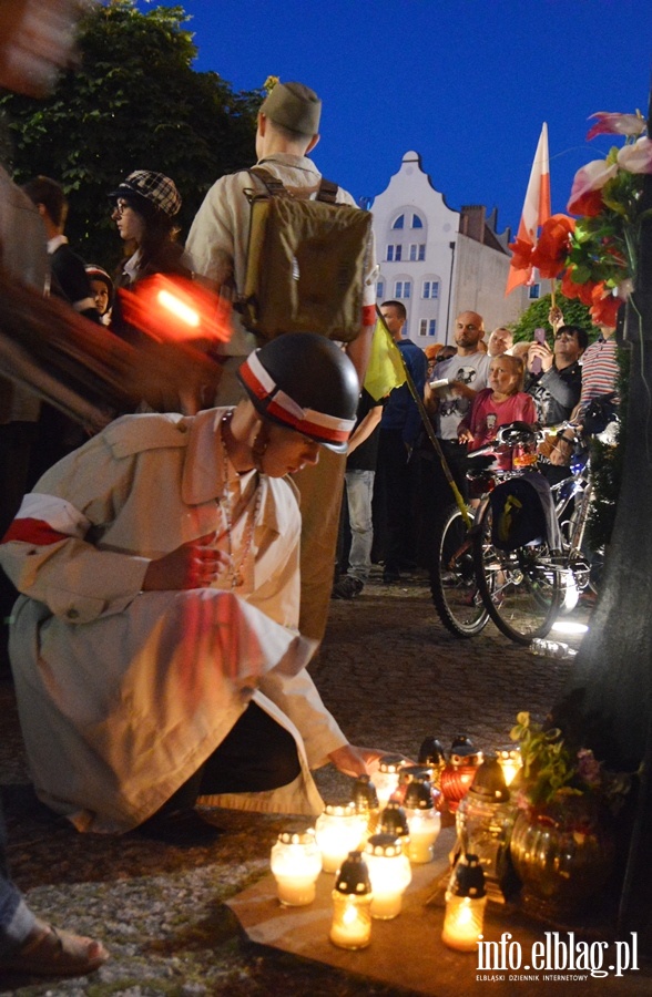 Inscenizacja Powstania Warszawskiego na elblskiej Starwce, fot. 79