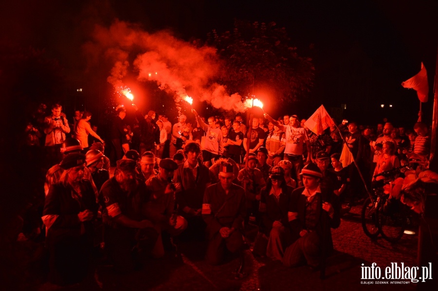 Inscenizacja Powstania Warszawskiego na elblskiej Starwce, fot. 84