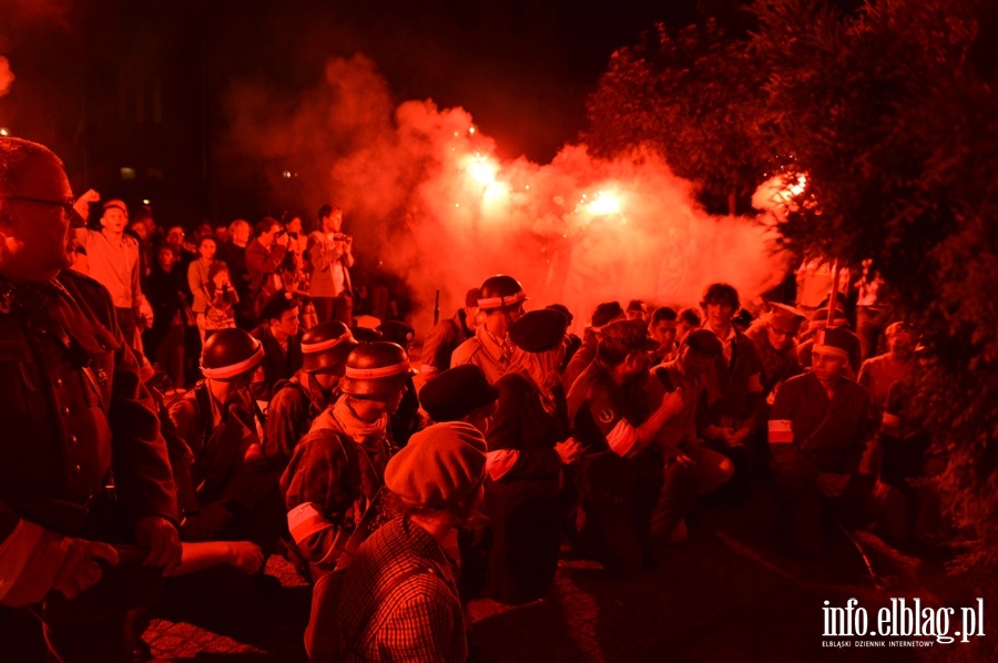 Inscenizacja Powstania Warszawskiego na elblskiej Starwce, fot. 85