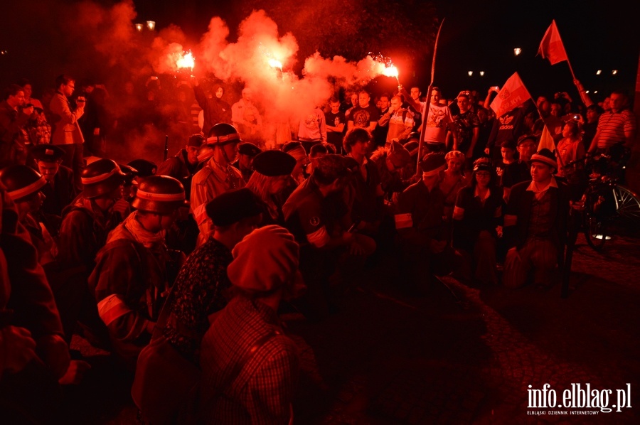Inscenizacja Powstania Warszawskiego na elblskiej Starwce, fot. 86