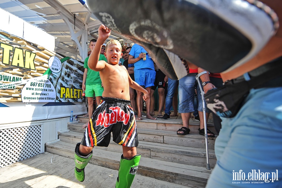 Drugi dzień Mistrzostw Krajów Nadbałtyckich w MMA na plaży w Krynicy Morskiaj, fot. 70