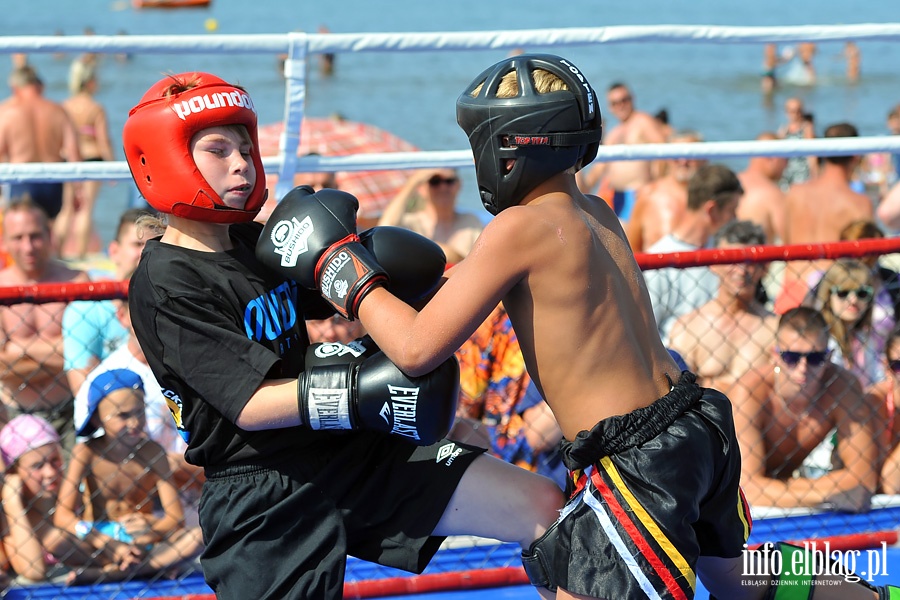 Drugi dzień Mistrzostw Krajów Nadbałtyckich w MMA na plaży w Krynicy Morskiaj, fot. 84