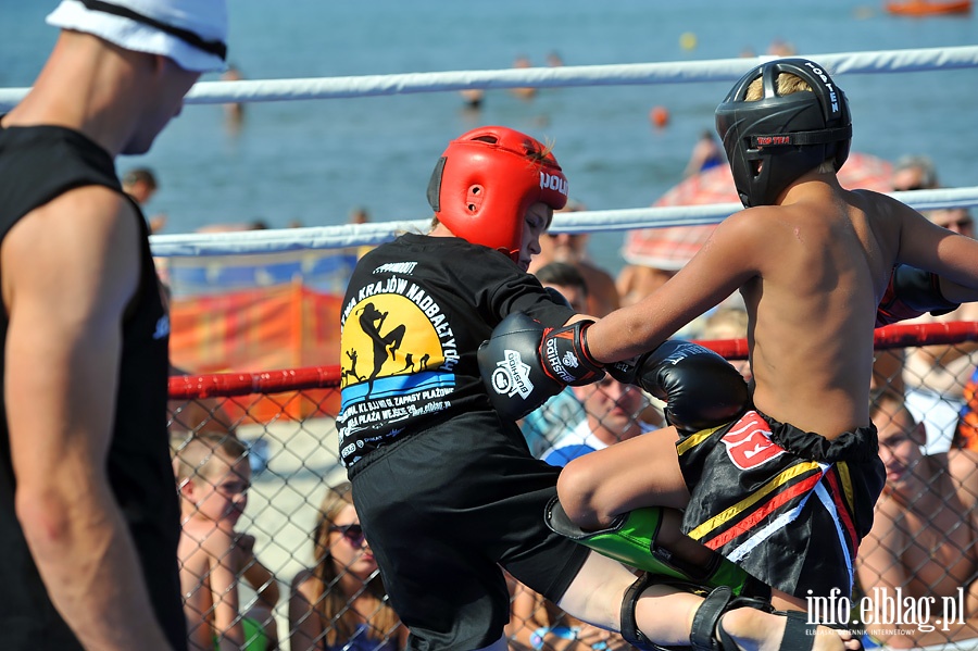 Drugi dzień Mistrzostw Krajów Nadbałtyckich w MMA na plaży w Krynicy Morskiaj, fot. 86