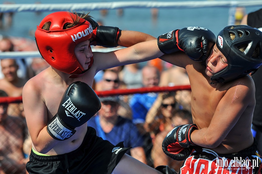 Drugi dzień Mistrzostw Krajów Nadbałtyckich w MMA na plaży w Krynicy Morskiaj, fot. 101