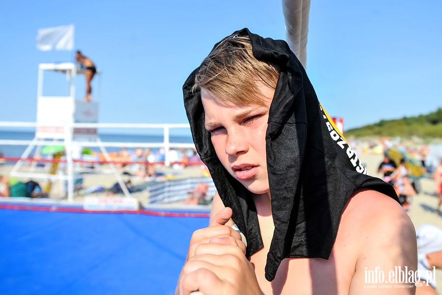 Drugi dzień Mistrzostw Krajów Nadbałtyckich w MMA na plaży w Krynicy Morskiaj, fot. 125