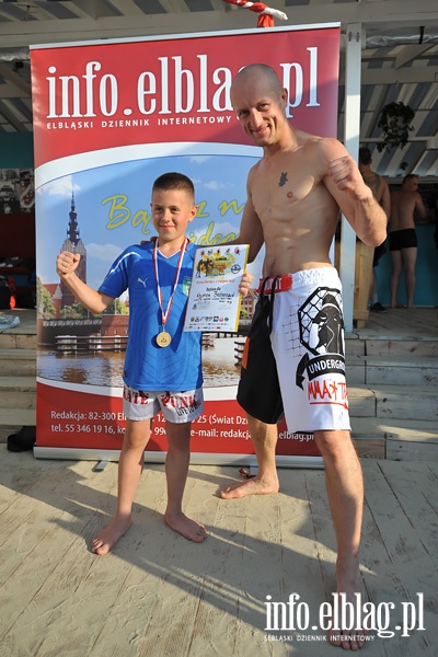 Drugi dzień Mistrzostw Krajów Nadbałtyckich w MMA na plaży w Krynicy Morskiaj, fot. 162