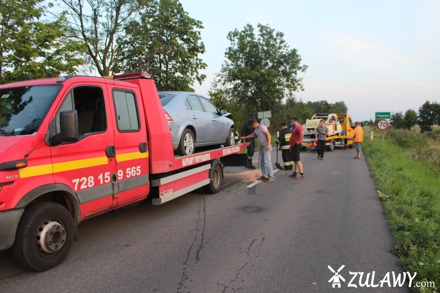 Wypadek na drodze do Stegny, fot. 4