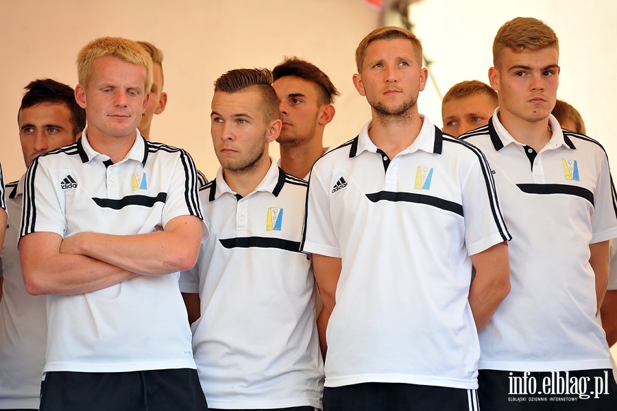  Piłkarze Olimpii zaprezentowali się przed nowym sezonem, fot. 22