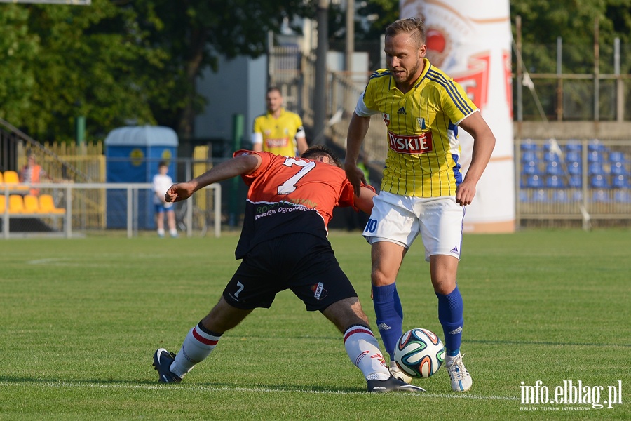 Pierwszy krok do II ligi zrobiony. Olimpia Elblg pewnie pokonaa Start Dziadowo, fot. 17