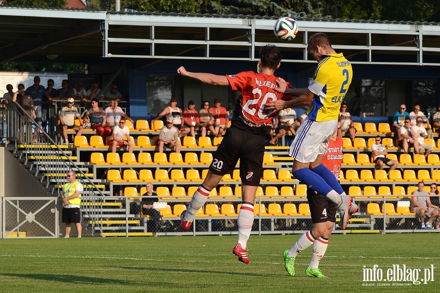 Pierwszy krok do II ligi zrobiony. Olimpia Elbląg pewnie pokonała Start Działdowo, fot. 25