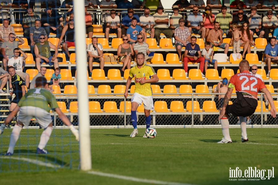 Pierwszy krok do II ligi zrobiony. Olimpia Elblg pewnie pokonaa Start Dziadowo, fot. 29