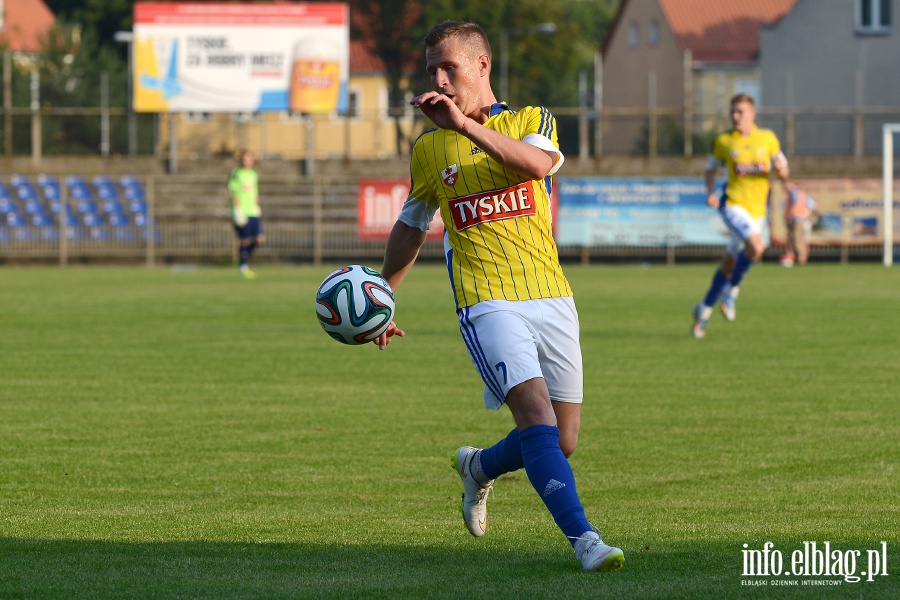 Pierwszy krok do II ligi zrobiony. Olimpia Elblg pewnie pokonaa Start Dziadowo, fot. 35