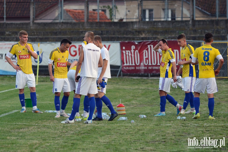 Pierwszy krok do II ligi zrobiony. Olimpia Elblg pewnie pokonaa Start Dziadowo, fot. 83