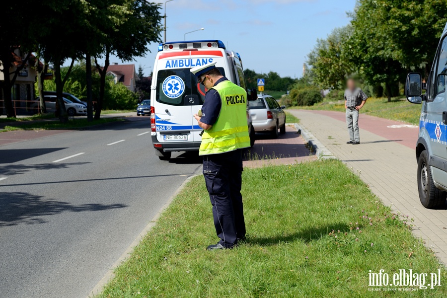 Potrcenie dziecka na Niepodlegoci. Chopiec wbieg wprost pod jadce auto, fot. 9