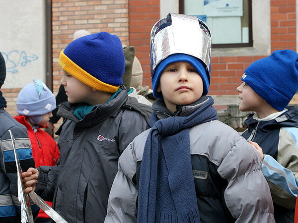 Doroczny happening poświęcony legendarnemu obrońcy Elbl, fot. 1