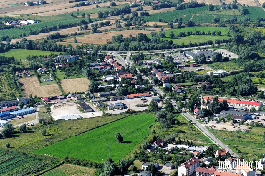 Elbląg z lotu ptaka - sierpień 2015, fot. 40