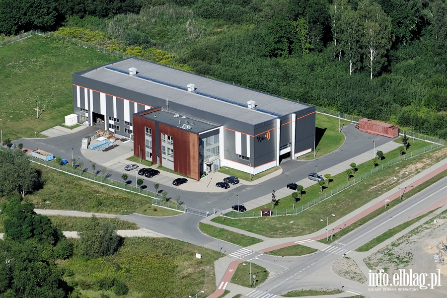 Elblg z lotu ptaka - sierpie 2015, fot. 63