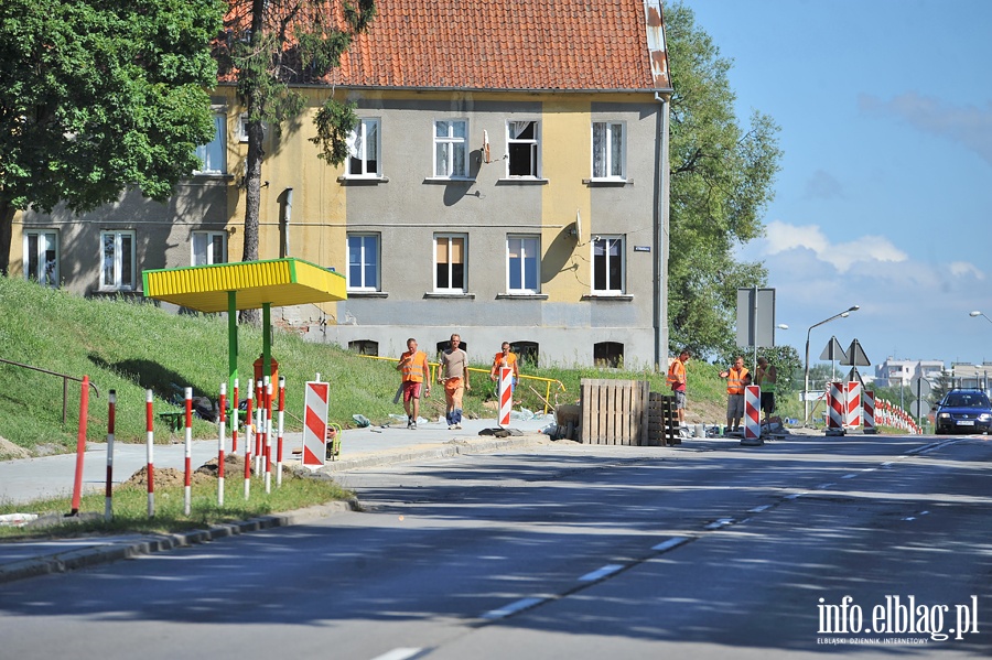 Remont chodnika na al. Odrodzenia, fot. 6