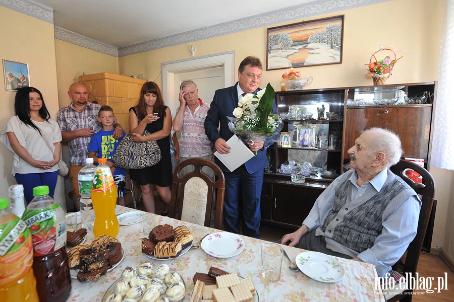 Jzef Wawrzykowski obchodzi dzi 101 urodziny , fot. 8