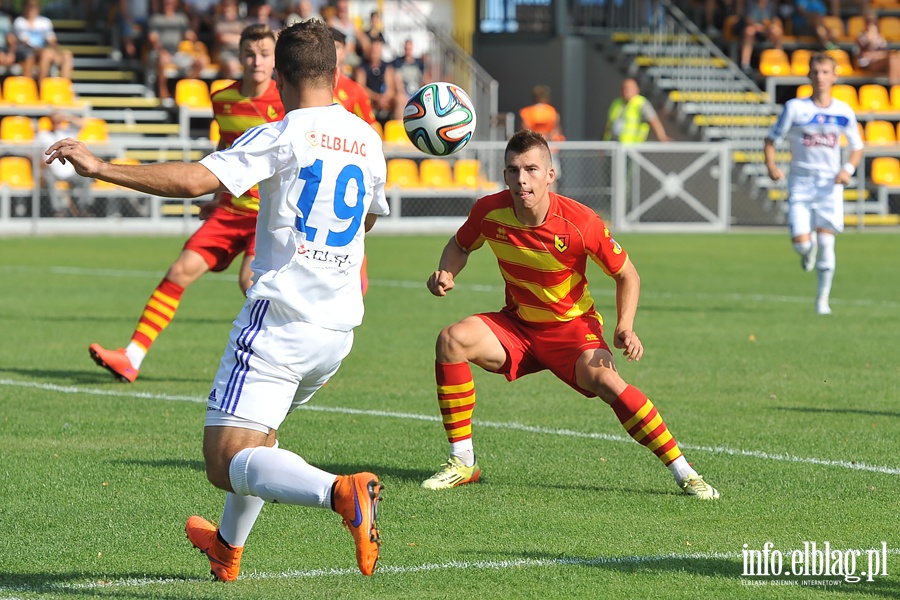 Olimpia Elbląg - Jagiellonia II Białegostok 5:1 (5:0), fot. 17