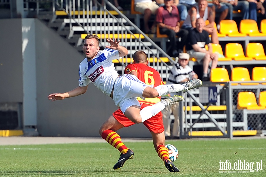 Olimpia Elbląg - Jagiellonia II Białegostok 5:1 (5:0), fot. 67