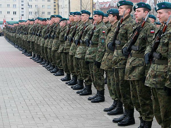 Przysiga wojskowa onierzy 16. Pomorskiej Dywizji Zme, fot. 1