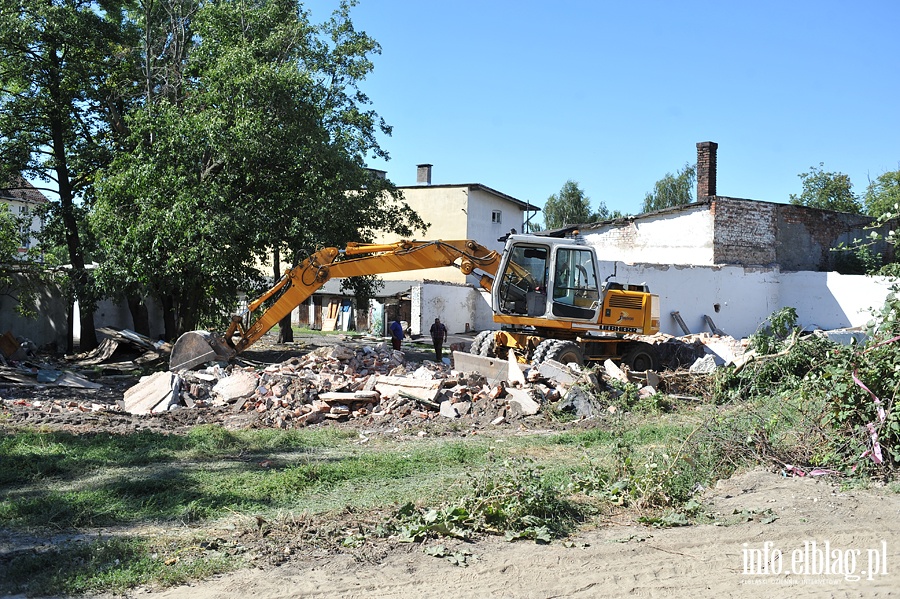 Wyburzanie budynku na ul. Fabrycznej, fot. 7