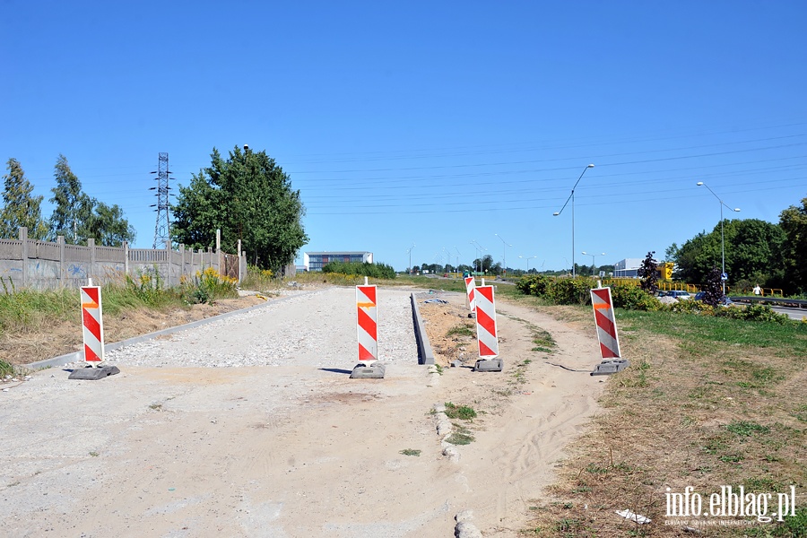 Budowa cznika midzy ul. Dbka a Al. Jana Pawa II, fot. 11