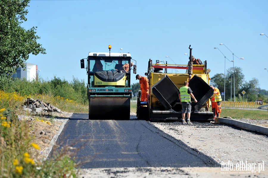 Budowa cznika midzy ul. Dbka a Al. Jana Pawa II, fot. 15