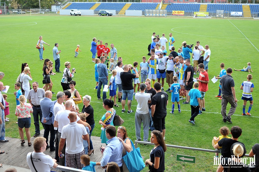 Mecz oldbojw  Olimpii Elblg i Legii Warszawa , fot. 135
