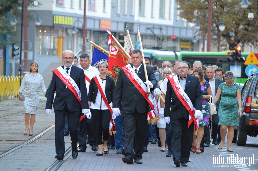 Elblskie obchody XXXV rocznicy podpisania Porozumie Sierpniowych, fot. 25