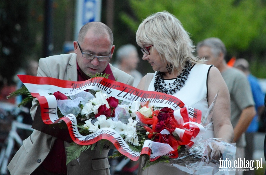 Elbląskie obchody XXXV rocznicy podpisania Porozumień Sierpniowych, fot. 28