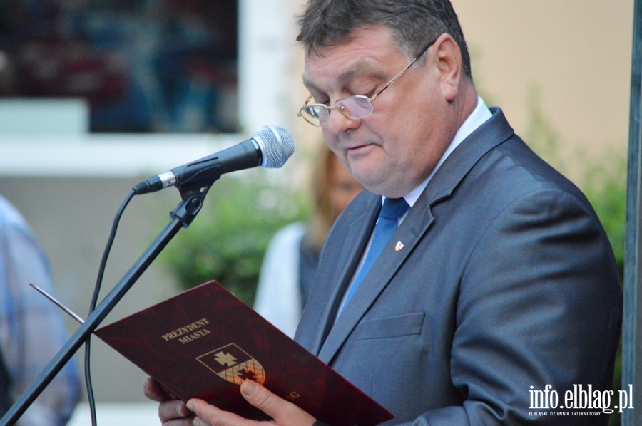 Elblskie obchody XXXV rocznicy podpisania Porozumie Sierpniowych, fot. 32