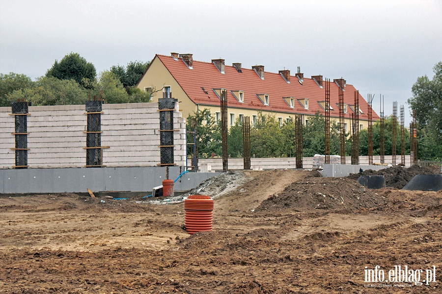 Przebudowa ul. Rawskiej i budowa Biedronki, fot. 1