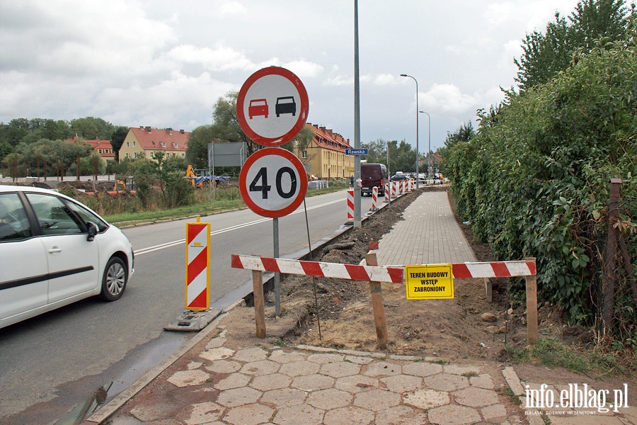 Przebudowa ul. Rawskiej i budowa Biedronki, fot. 8