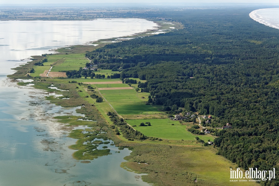 Mierzeja Wilana z lotu ptaka wrzesie 2015, fot. 115